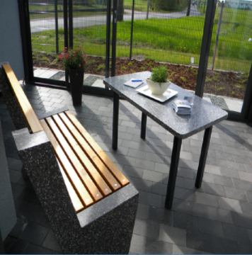Terrazzo Muster in verschiedenen Farben und Strukturen – Aman Beelen